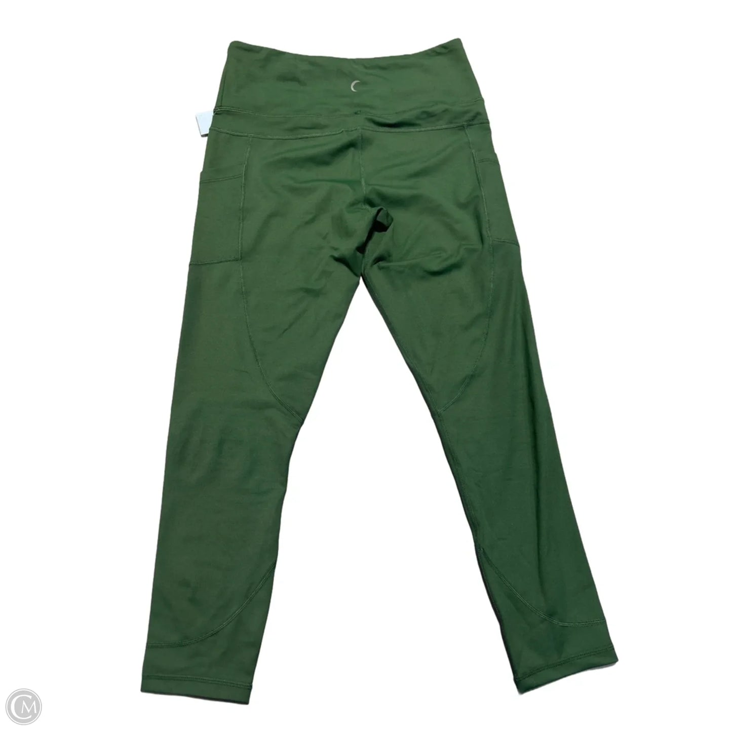 Athletic Leggings By Zyia In Green, Size: M