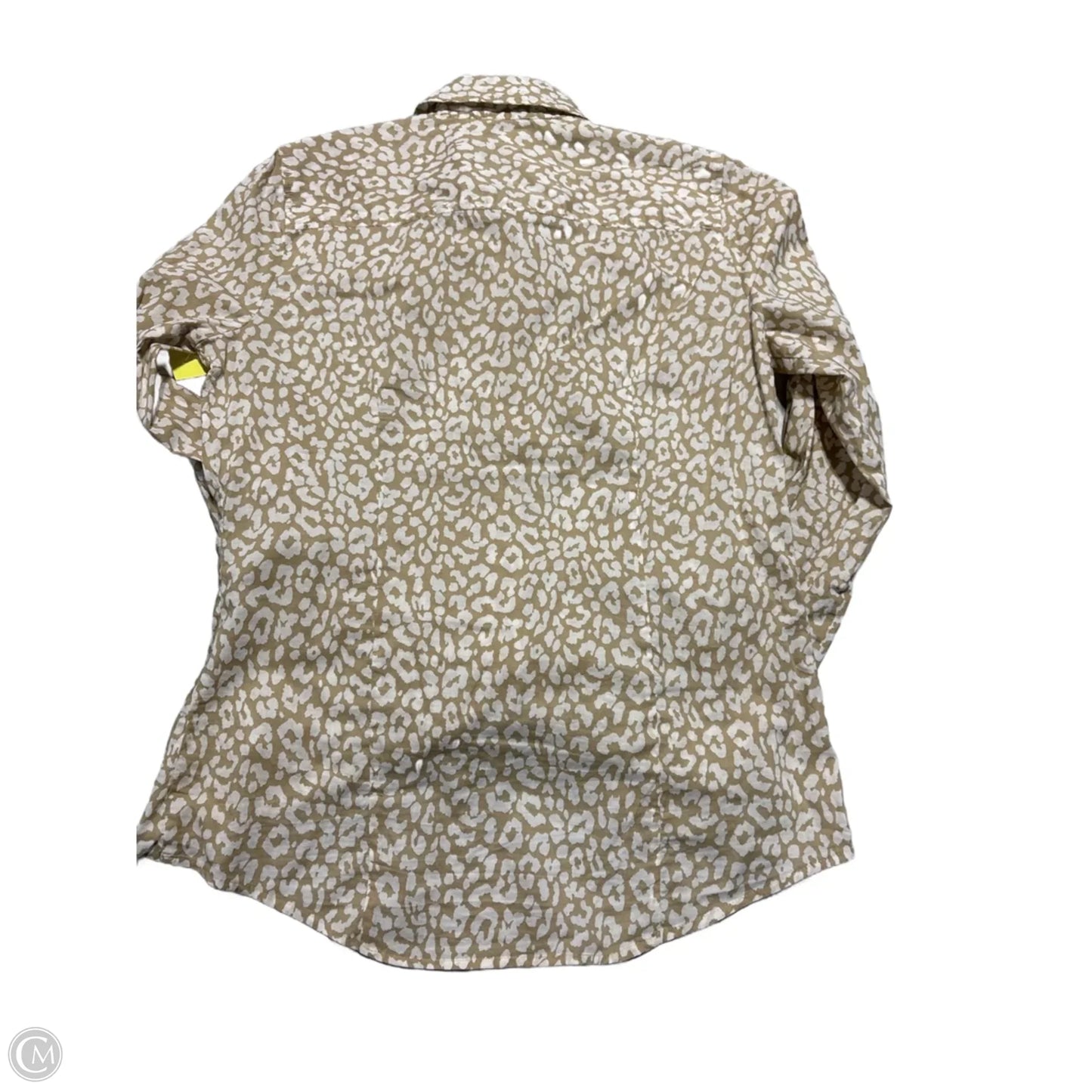 Top Long Sleeve By J. Crew In Animal Print, Size: S