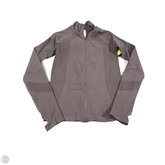 Athletic Jacket By Fabletics In Mauve, Size: M