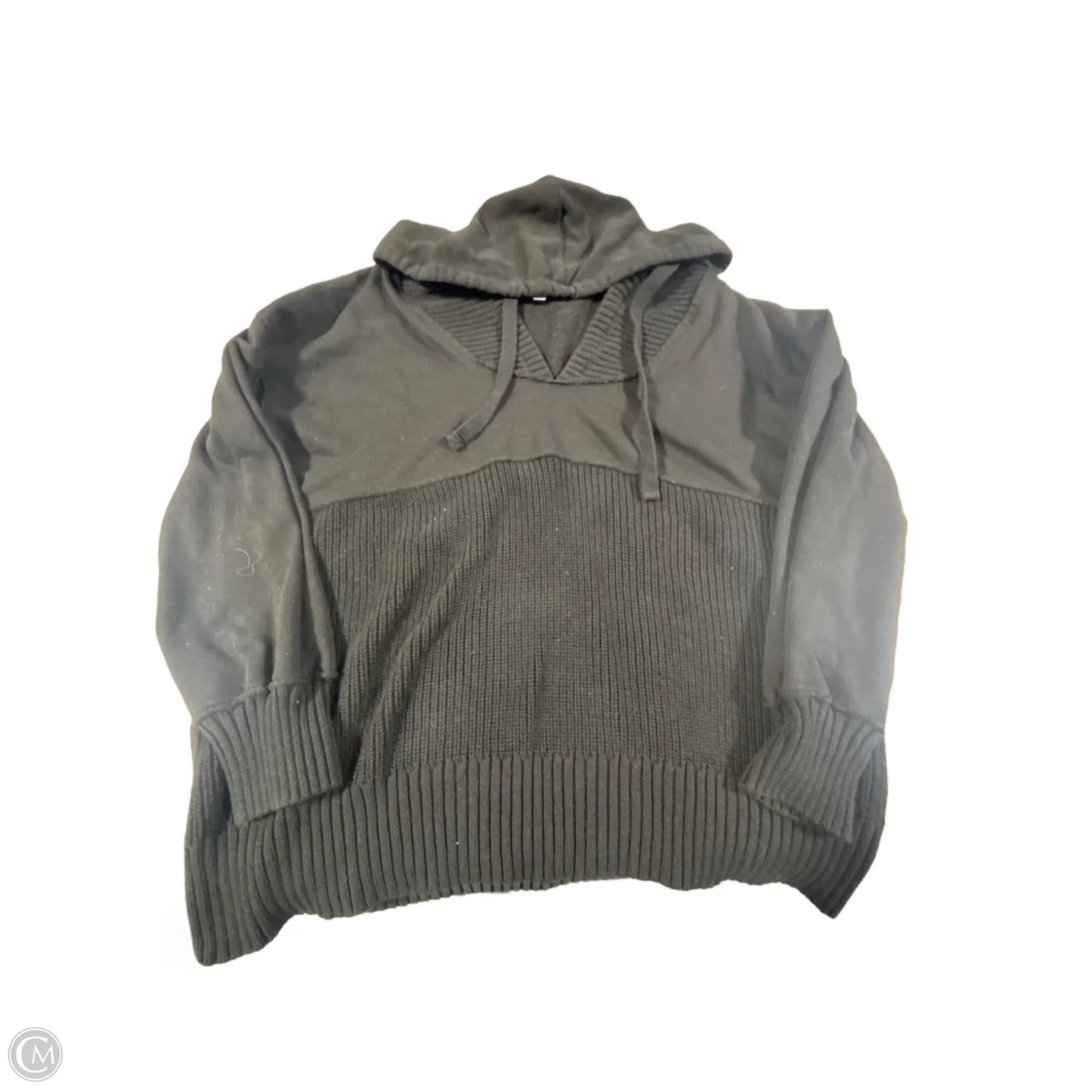 Sweatshirt Hoodie By Time And Tru In Black, Size: Xl