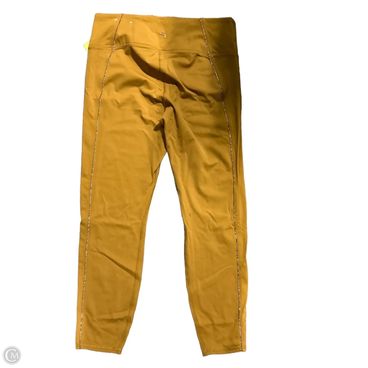 Athletic Leggings By Joy Lab In Tan, Size: L