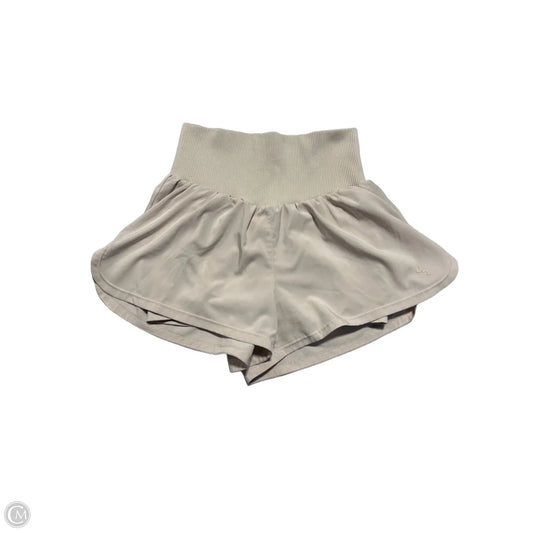 Athletic Shorts By Joy Lab In Cream, Size: S