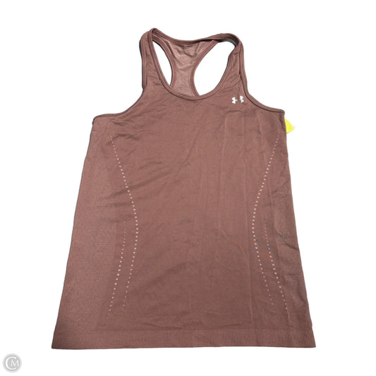 Athletic Tank Top By Under Armour In Pink, Size: S