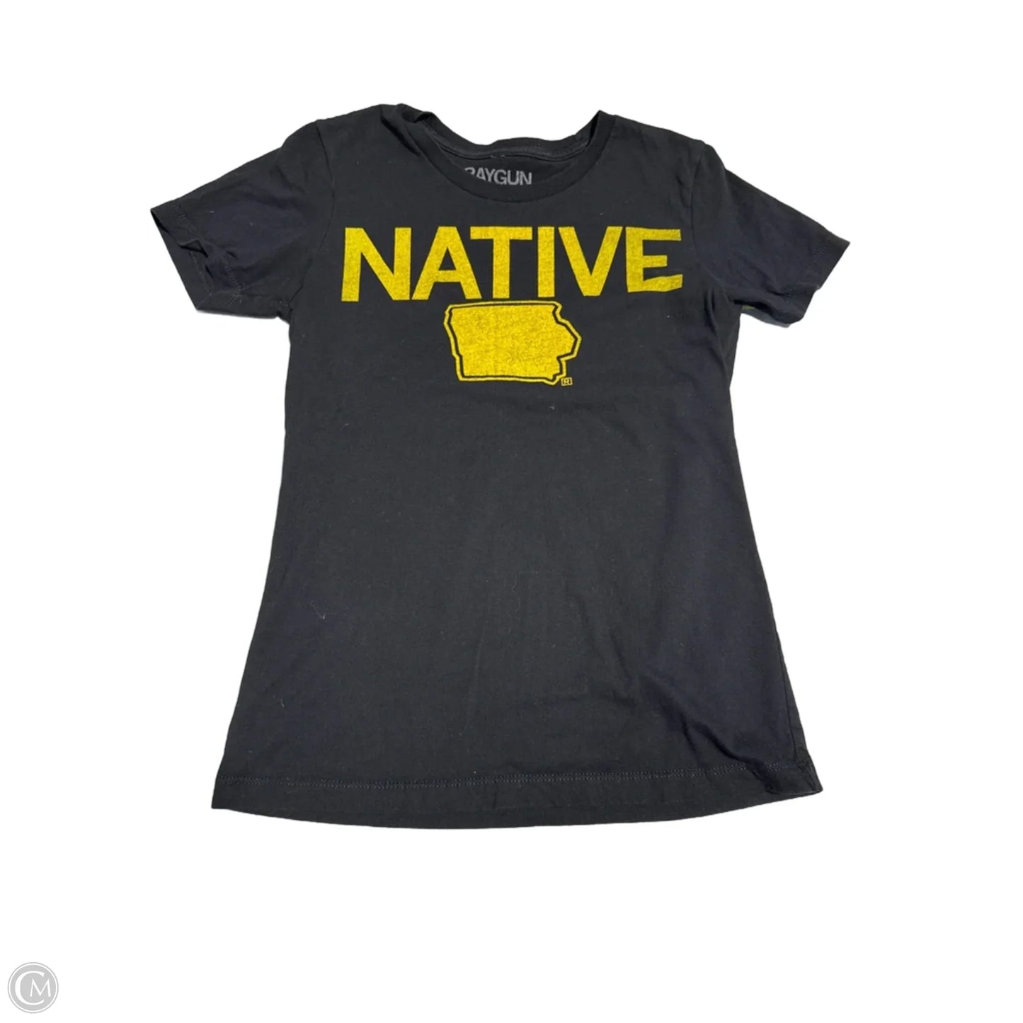 Top Short Sleeve Basic By Cme In Black, Size: M