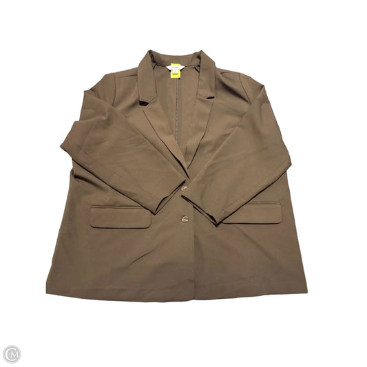 Blazer By Old Navy In Brown, Size: 3x