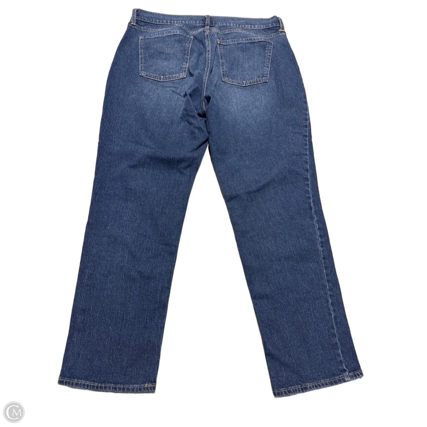 Jeans Boyfriend By Old Navy In Blue Denim, Size: 16