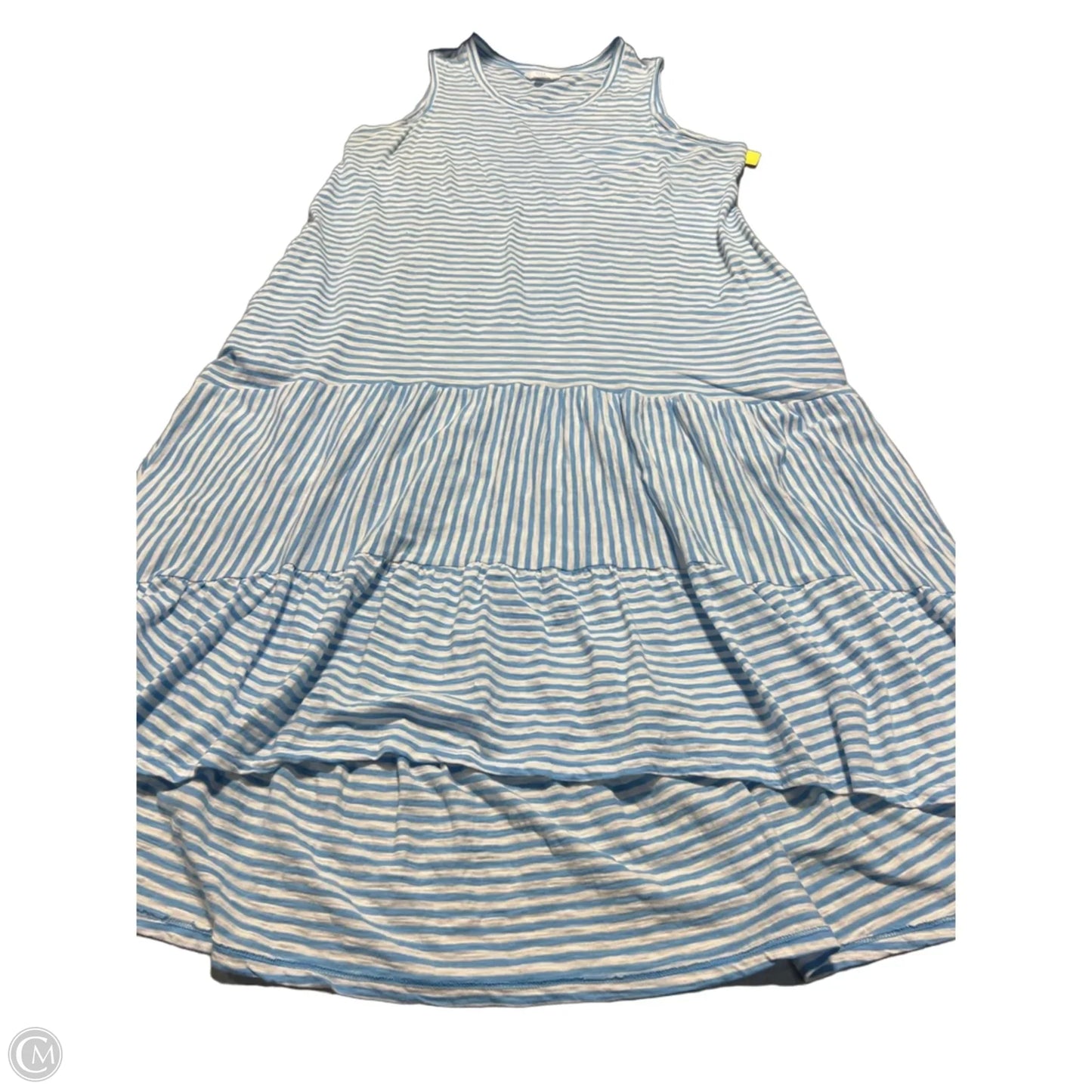 Dress Casual Maxi By Time And Tru In Striped Pattern, Size: Xl