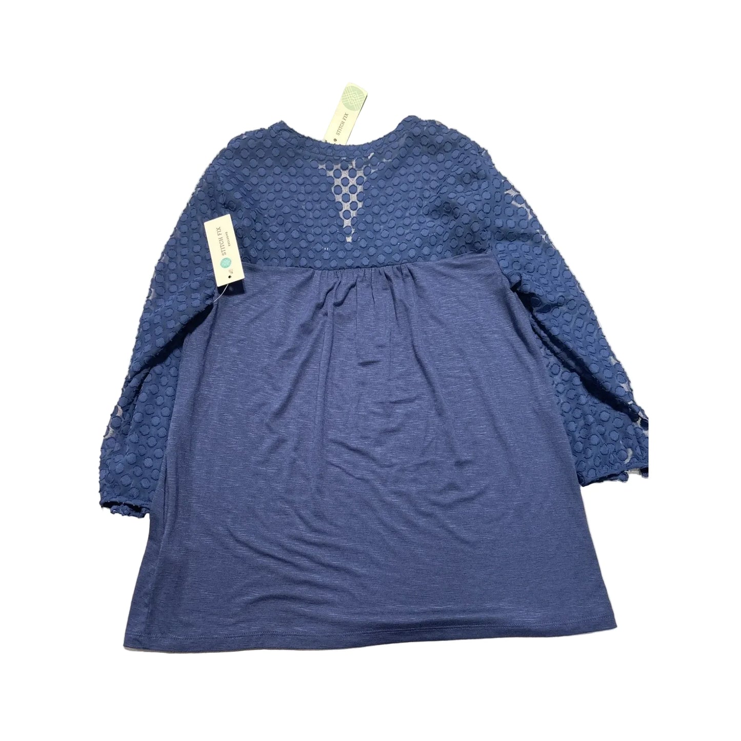 Top 3/4 Sleeve By Cmc In Navy, Size: S