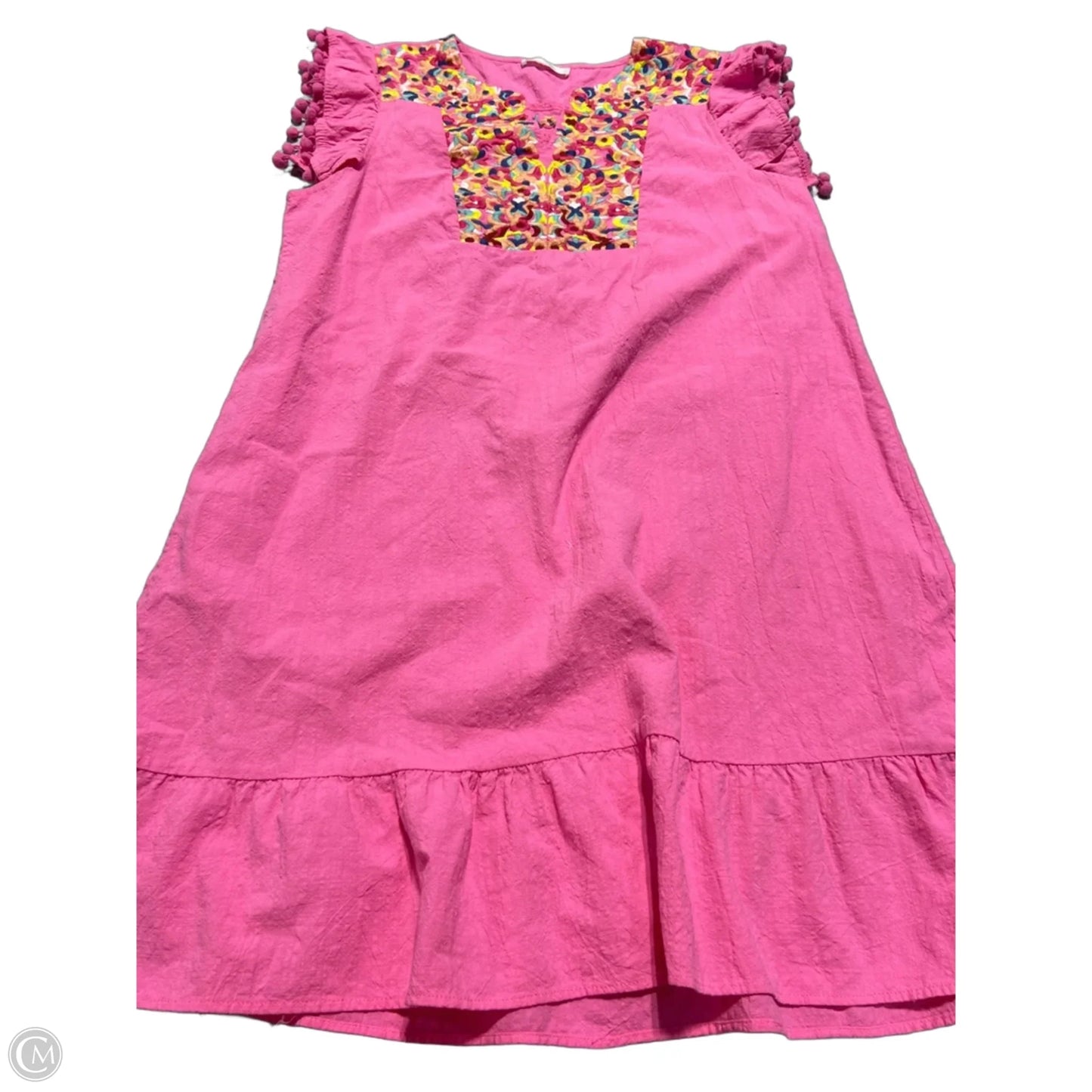 Dress Casual Short By Kirundo In Pink, Size: Xl
