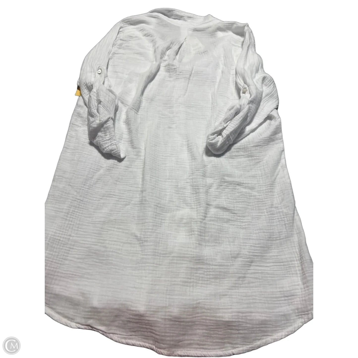 Top Long Sleeve By Cmc In White, Size: Xl