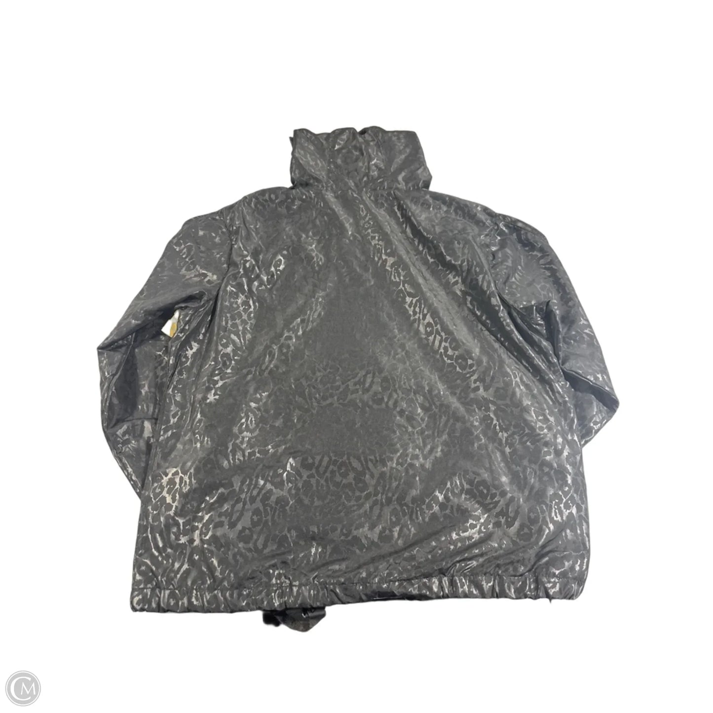 Athletic Jacket By Zyia In Animal Print, Size: M