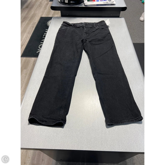 Jeans Straight By Hudson In Black, Size: 14