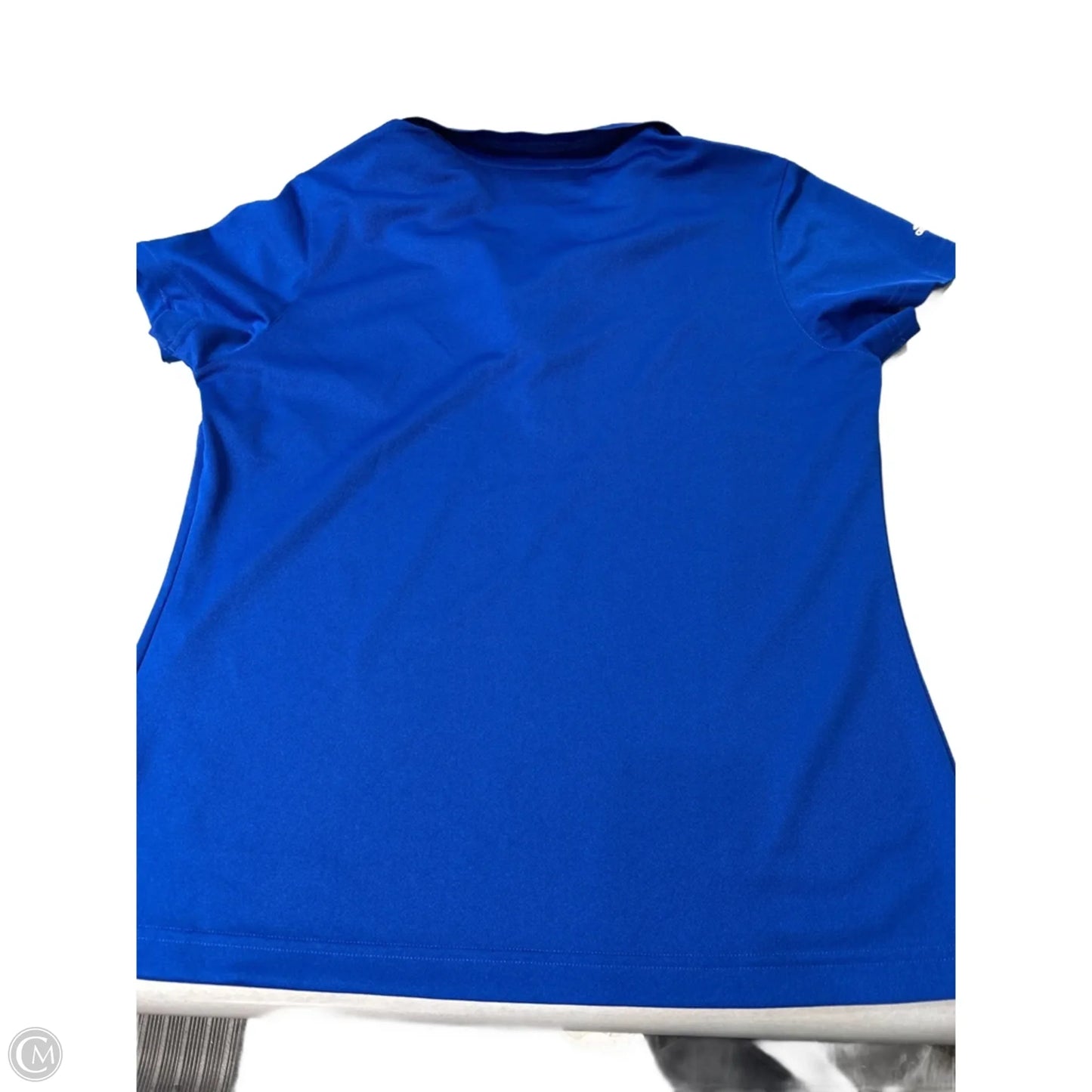 Top Short Sleeve By Adidas In Blue, Size: Xl