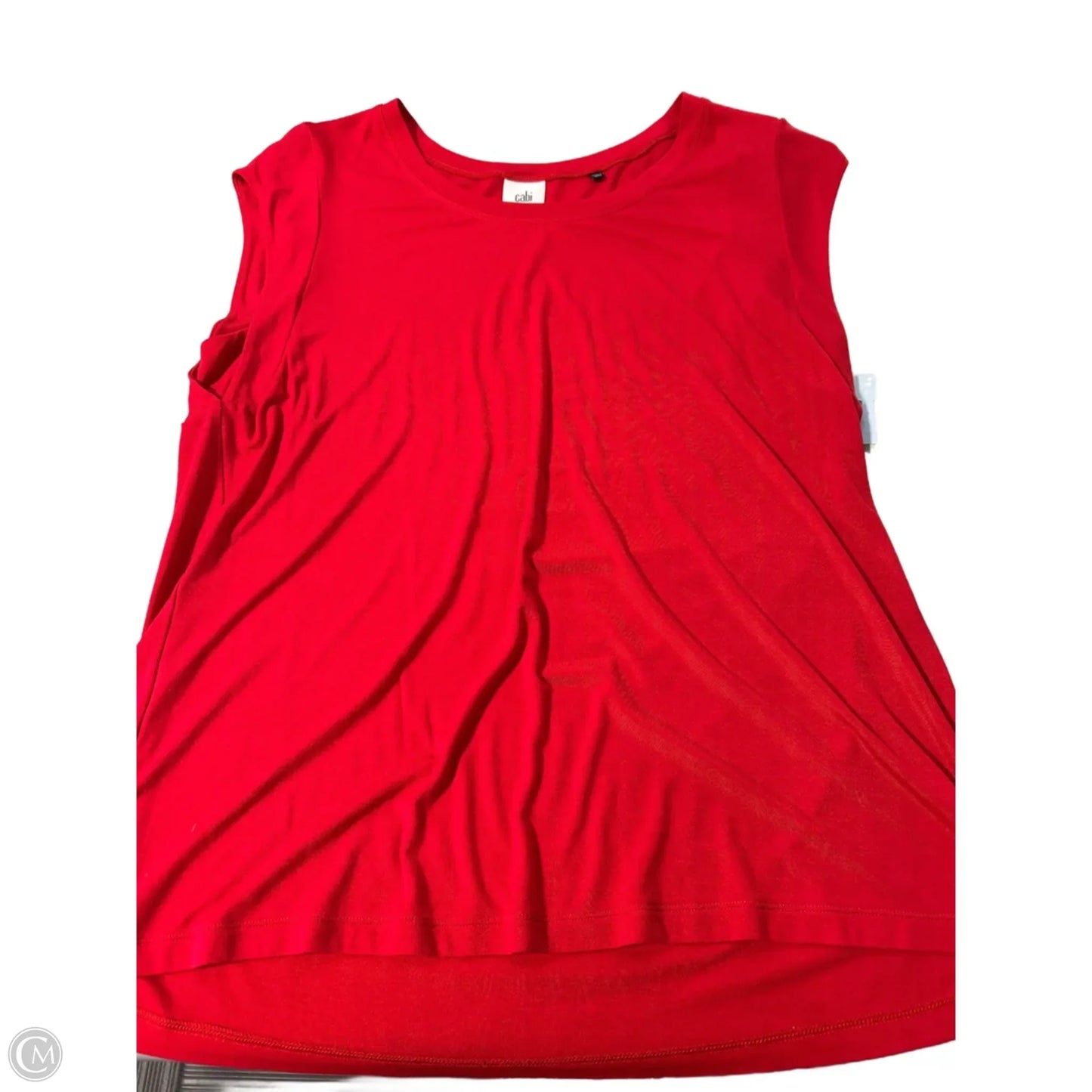Tank Top By Cabi In Red, Size: L