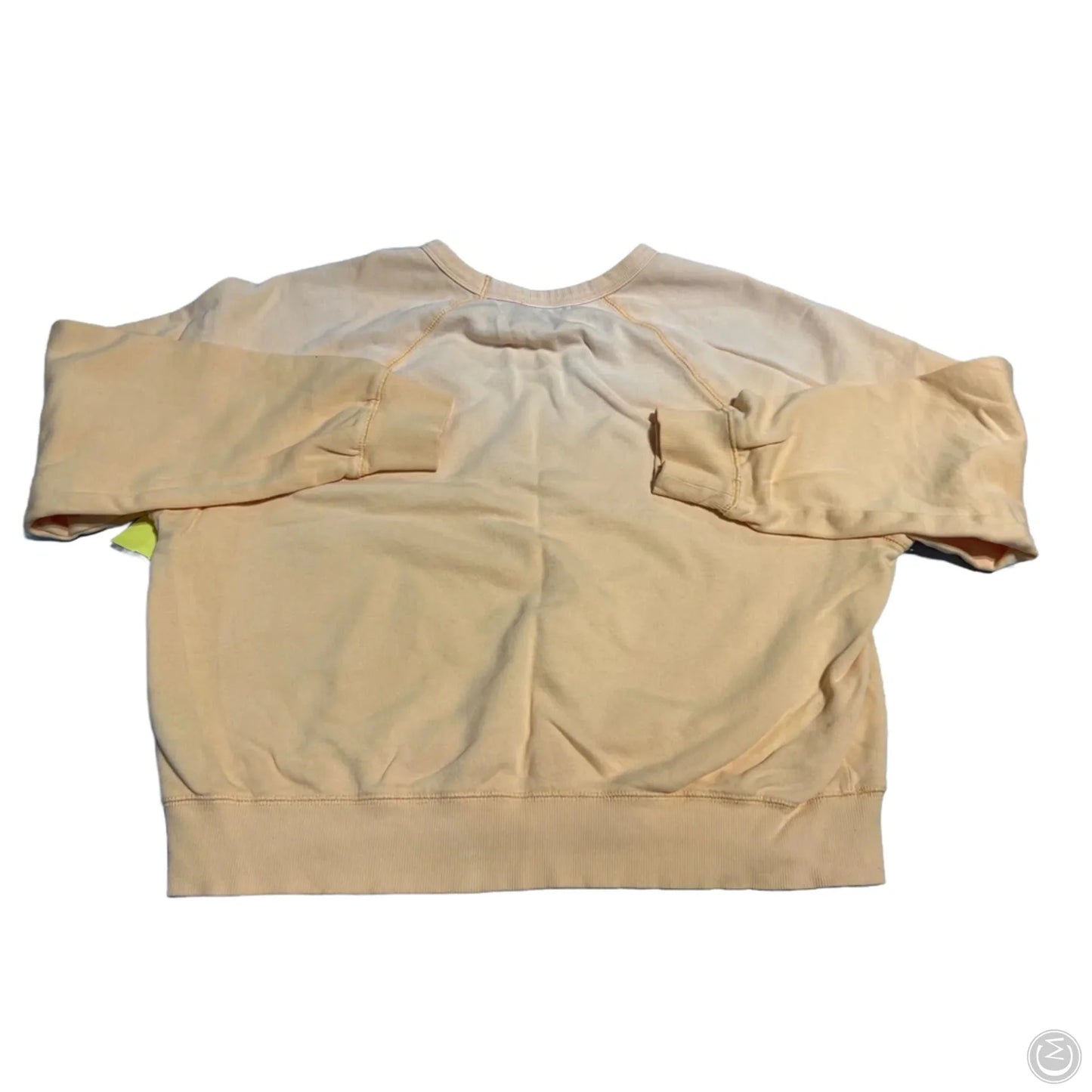 Sweatshirt Crewneck By Z Supply In Peach, Size: L