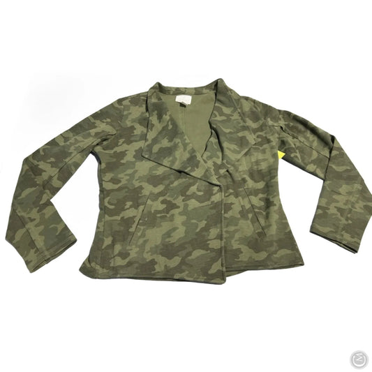 Cardigan By Caslon In Camouflage Print, Size: L