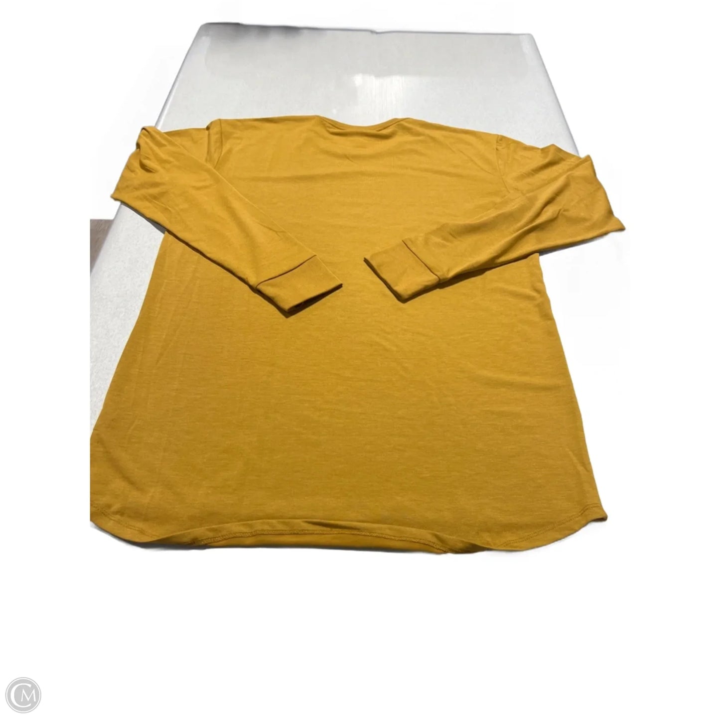 Top Long Sleeve By Lularoe In Brown, Size: M