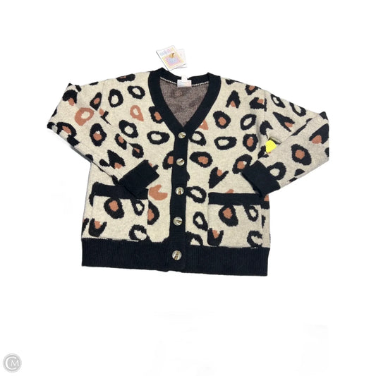 Cardigan By Lularoe In Animal Print, Size: Xs