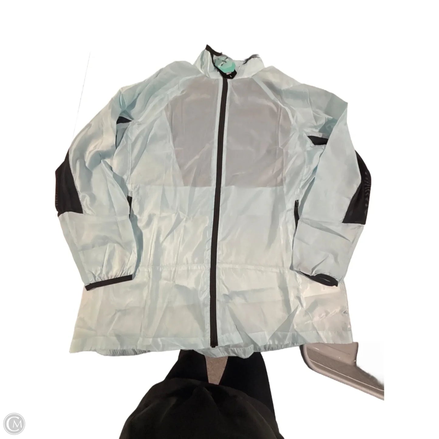 Athletic Jacket By Lularoe In Blue, Size: L