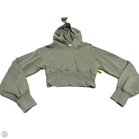 Top Long Sleeve By Aerie In Green, Size: Sp