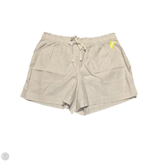 Shorts By Lane Bryant In White, Size: 3x