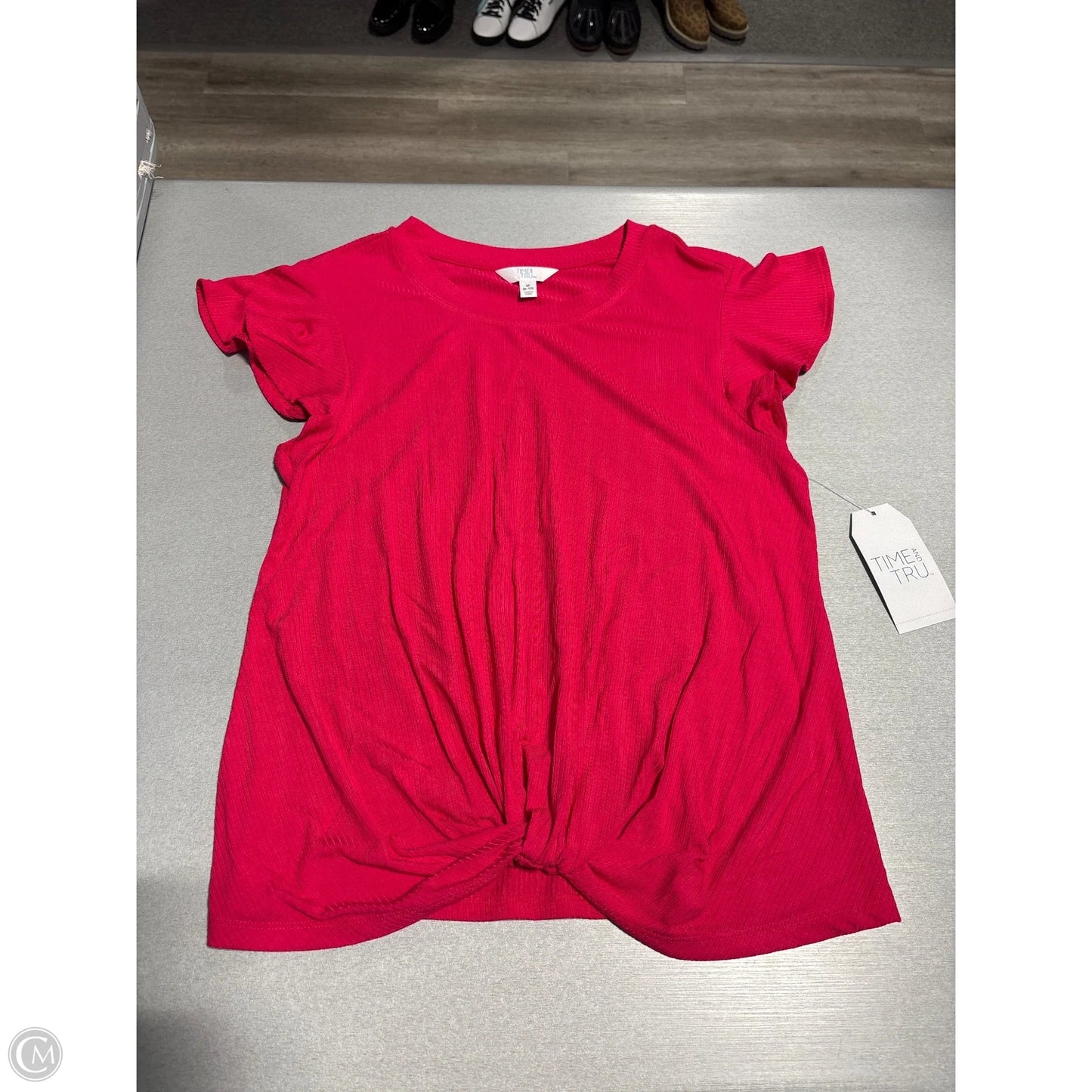 Tank Top By Time And Tru In Pink, Size: M