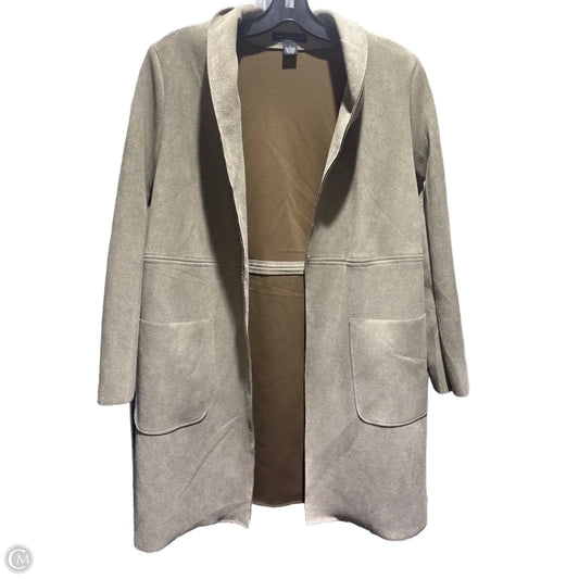 Cardigan By Joan Vass In Green, Size: L