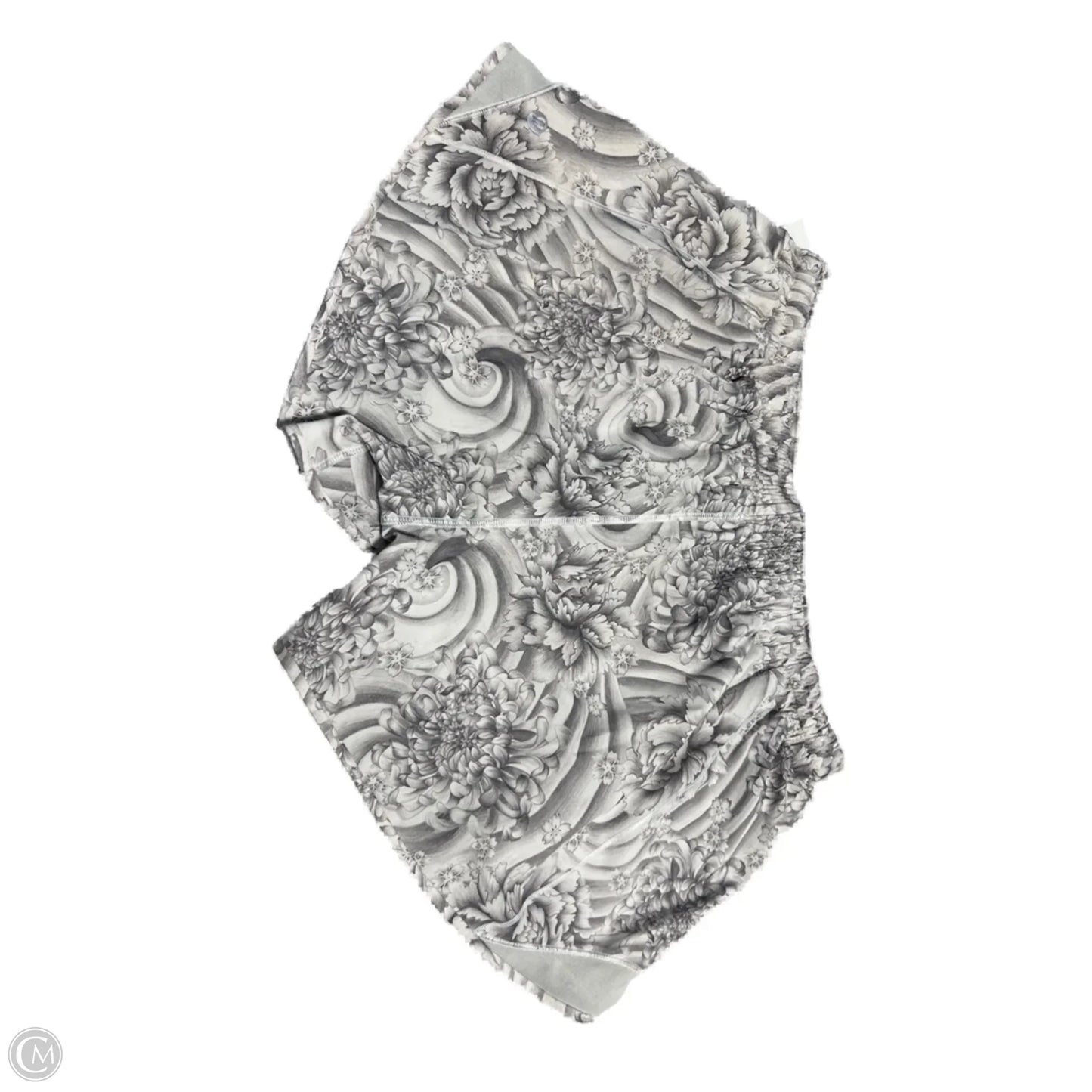 Athletic Shorts By Lululemon In Grey, Size: 12