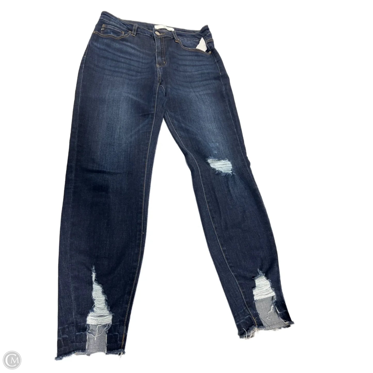 Jeans Straight By Kancan In Blue, Size: 8