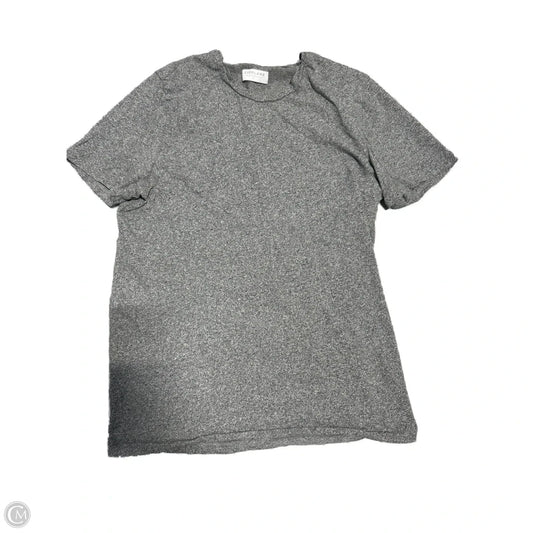 Top Short Sleeve By Everlane In Grey, Size: M