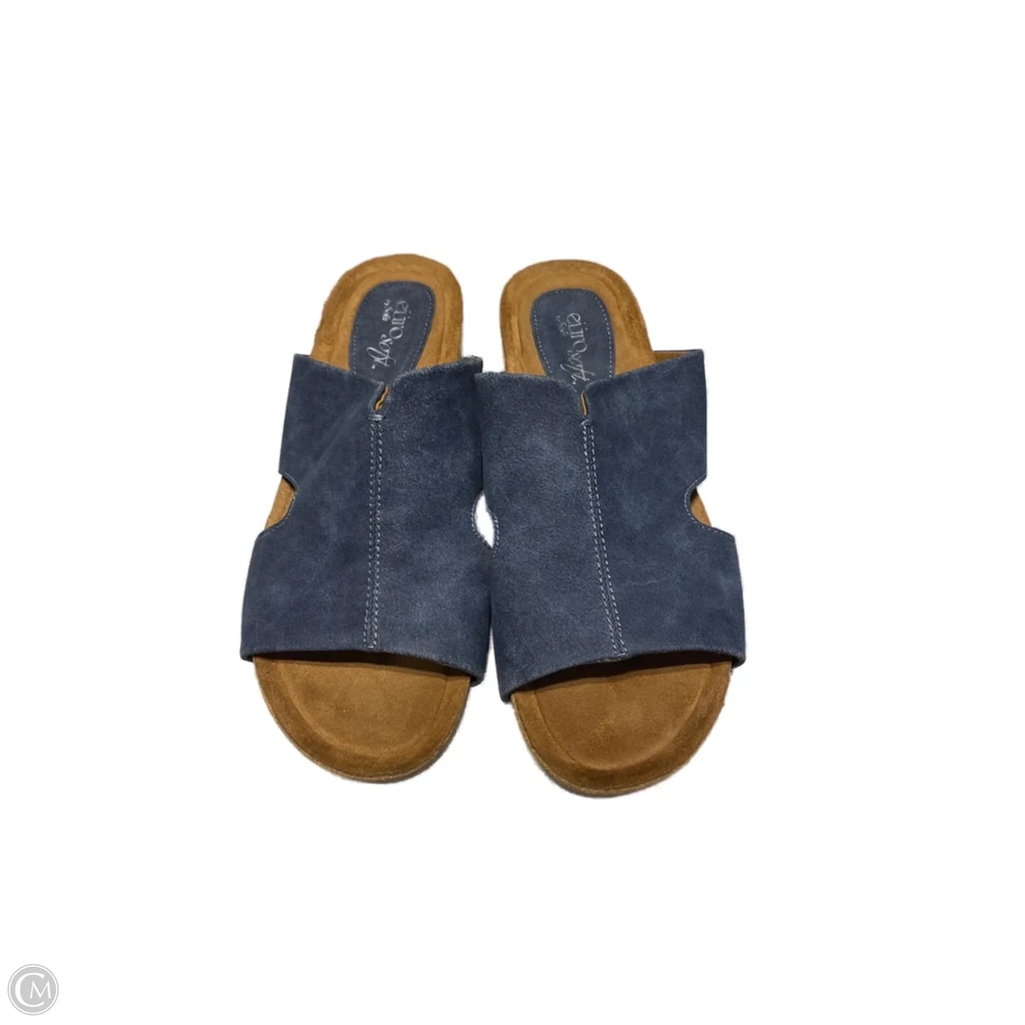 Sandals Flats By Sofft In Blue, Size: 8