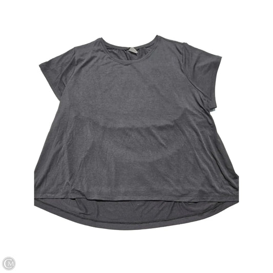 Athletic Top Short Sleeve By Athleta In Black, Size: 3x