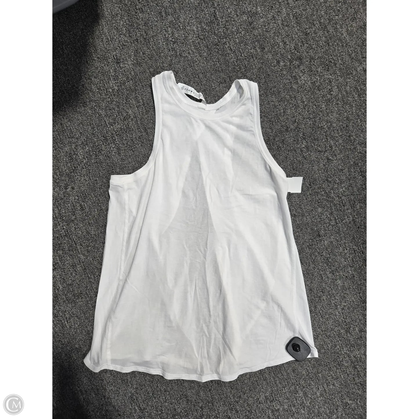 Athletic Tank Top By Lululemon In White, Size: 2