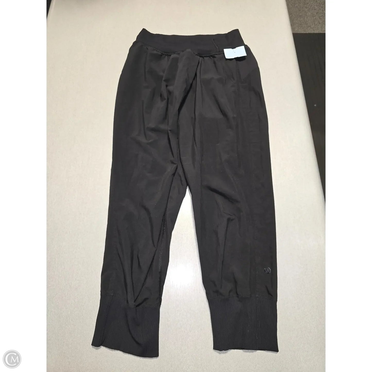 Athletic Pants By Lululemon In Black, Size: 4