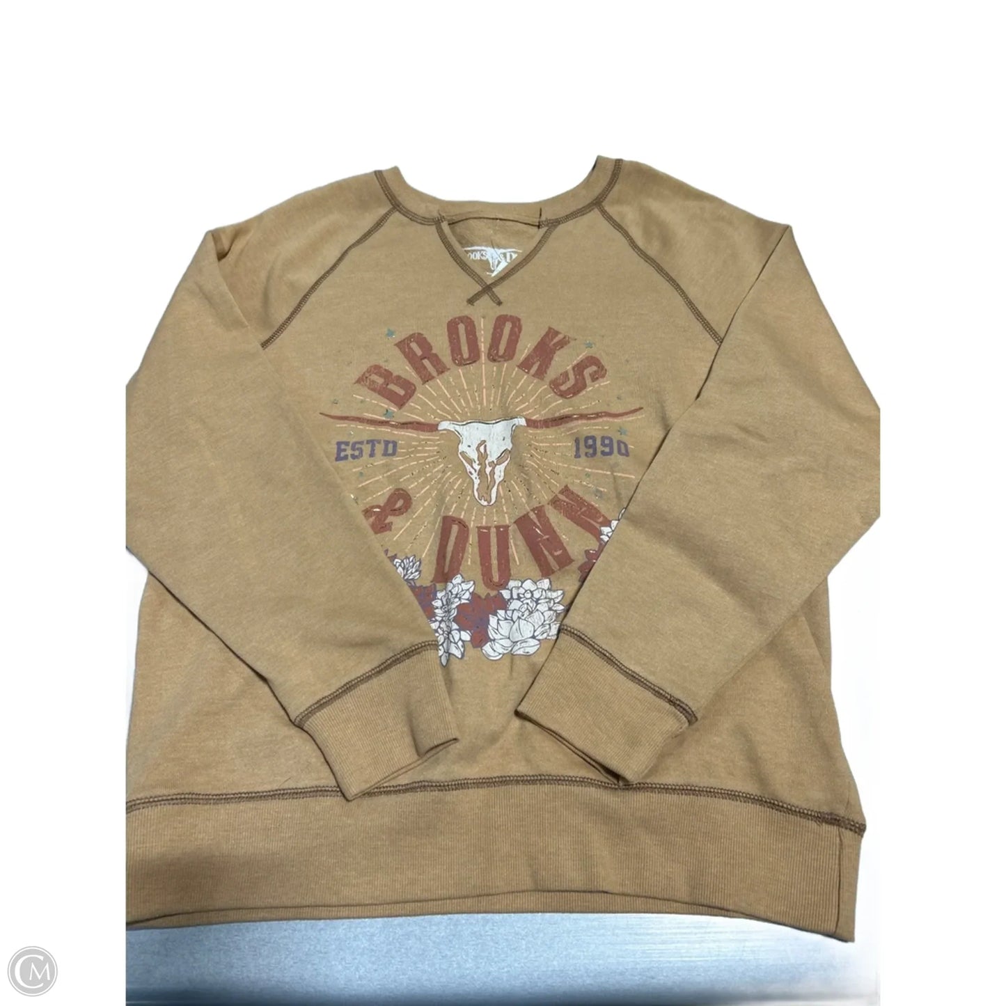 Top Long Sleeve By Maurices In Yellow, Size: M