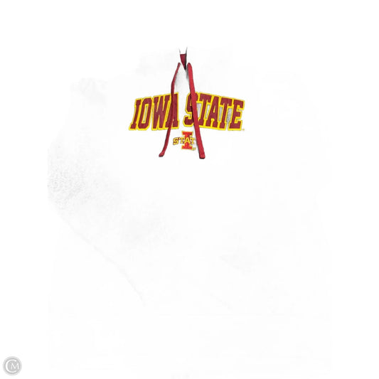 Sweatshirt Hoodie By Champion In Grey, Size: L