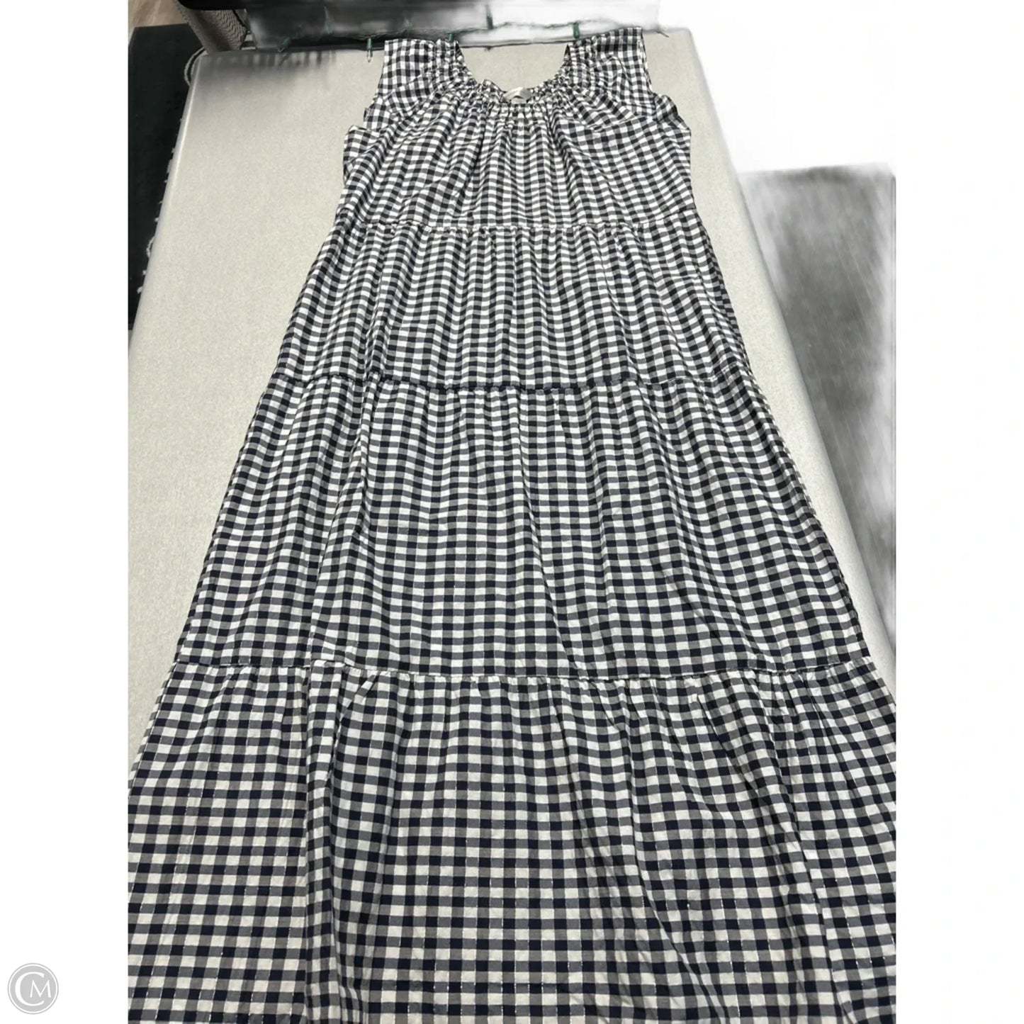 Dress Casual Maxi By Christopher And Banks In Plaid Pattern, Size: M