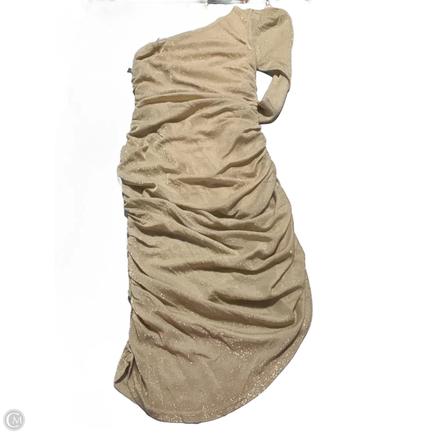 Dress Party Midi By Andree By Unit In Gold, Size: M