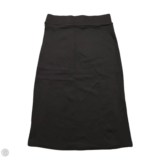 Skirt Midi By Zenana Outfitters In Black, Size: M