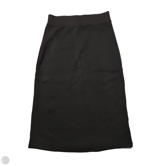 Skirt Midi By Zenana Outfitters In Black, Size: S
