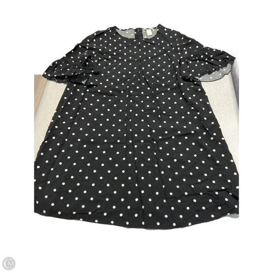 Dress Casual Short By H&m In Polkadot Pattern, Size: Xl