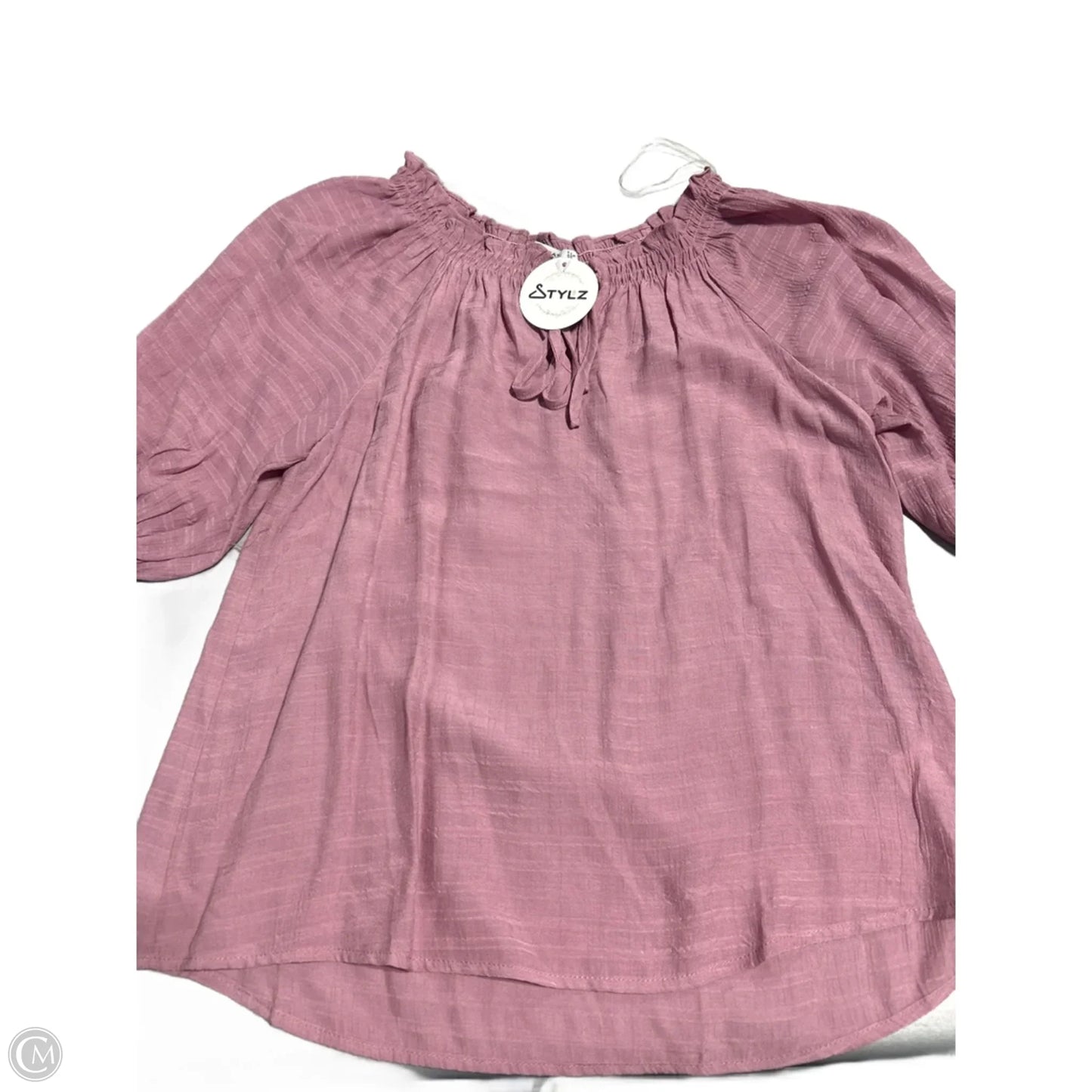 Top 3/4 Sleeve By Staccato In Purple, Size: S