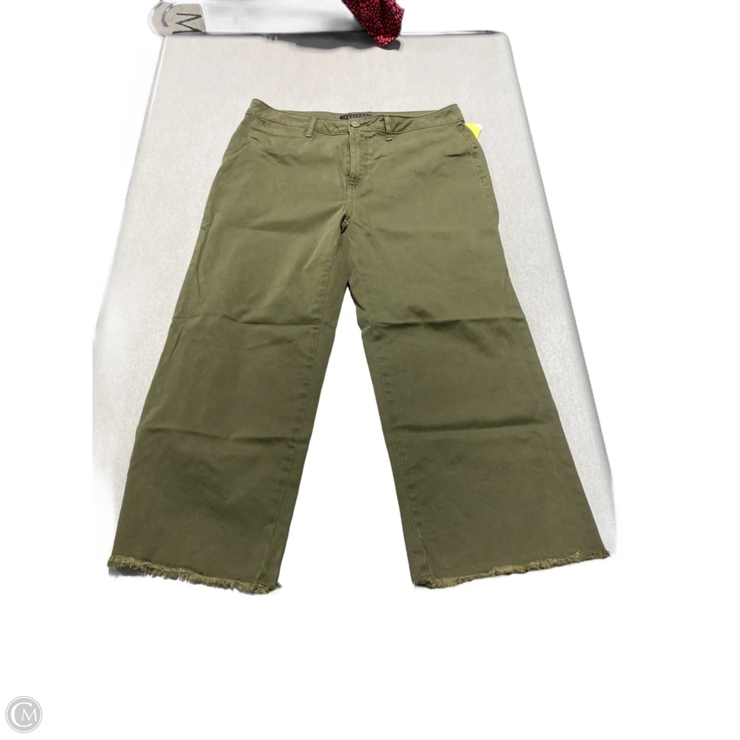 Pants Cropped By Sanctuary In Green, Size: 10