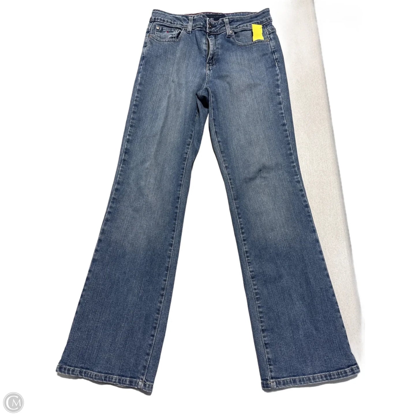 Jeans Straight By Tommy Hilfiger In Blue Denim, Size: 4