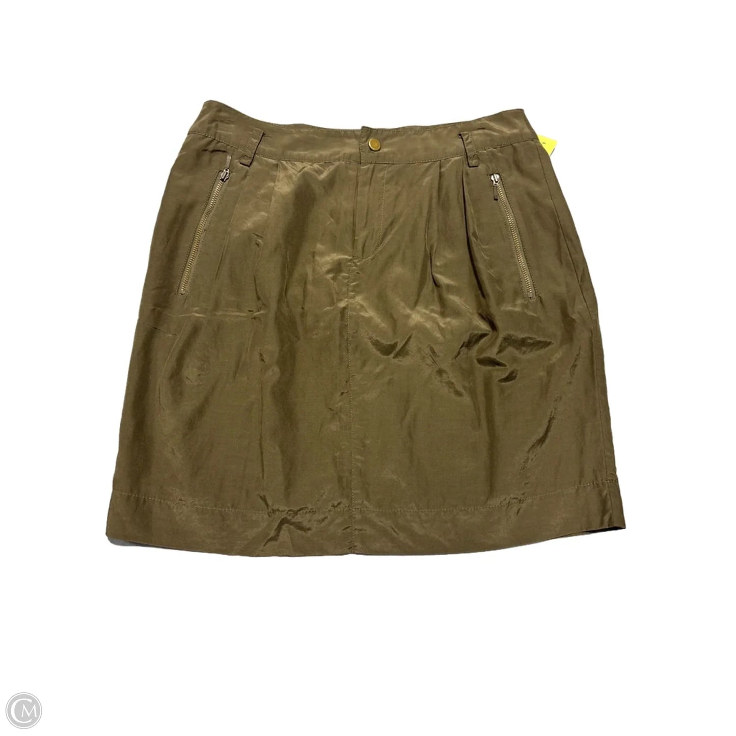 Skirt Midi By Banana Republic In Green, Size: 4