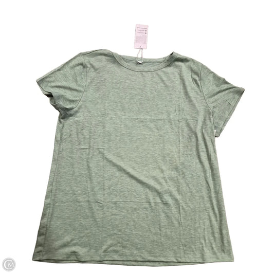 Top Short Sleeve By Cme In Green, Size: Xxl