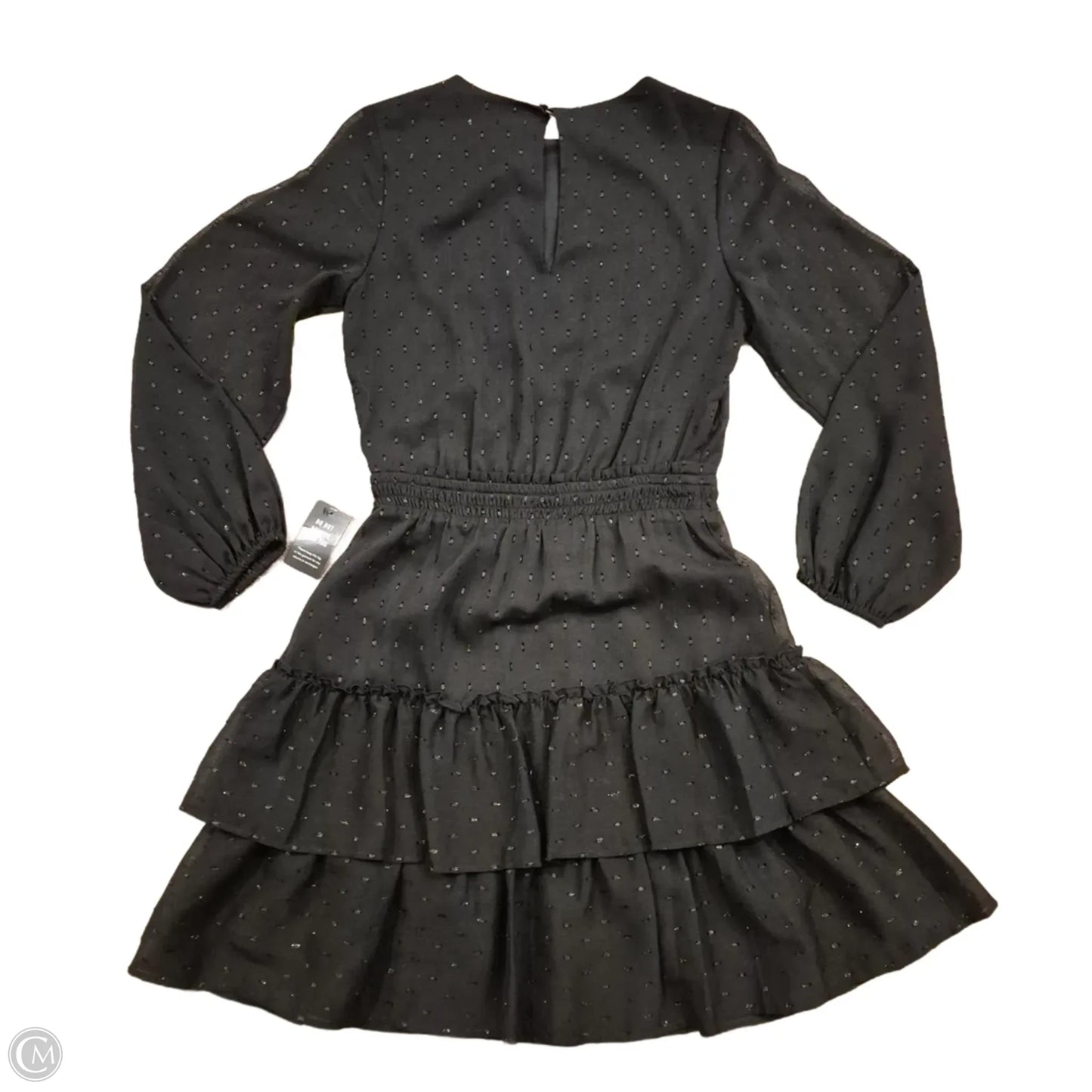 Dress Casual Midi By Express In Black, Size: Xs