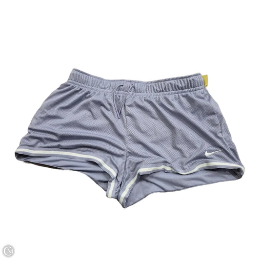 Athletic Shorts By Nike In Purple, Size: L