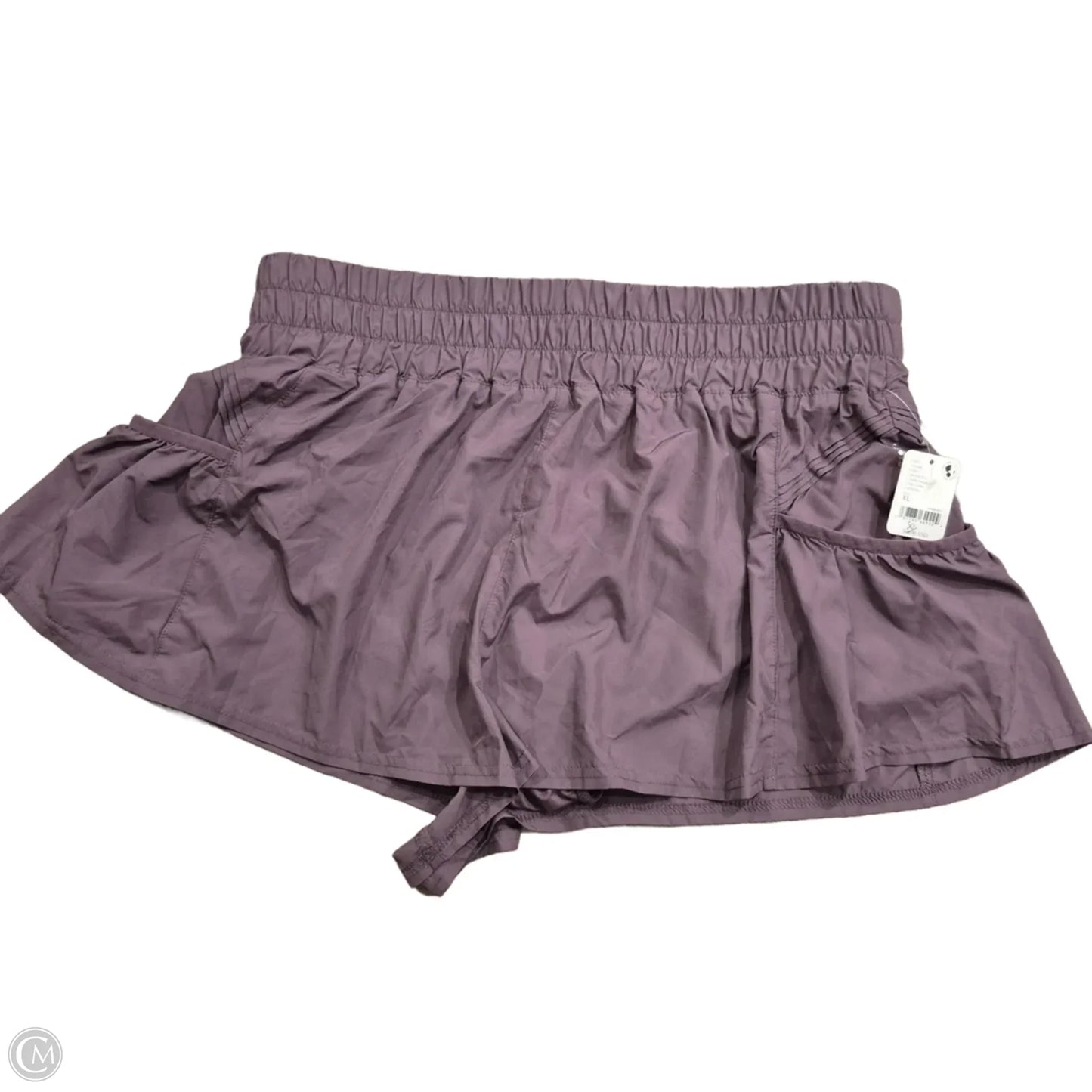 Athletic Shorts By Free People In Purple, Size: Xl