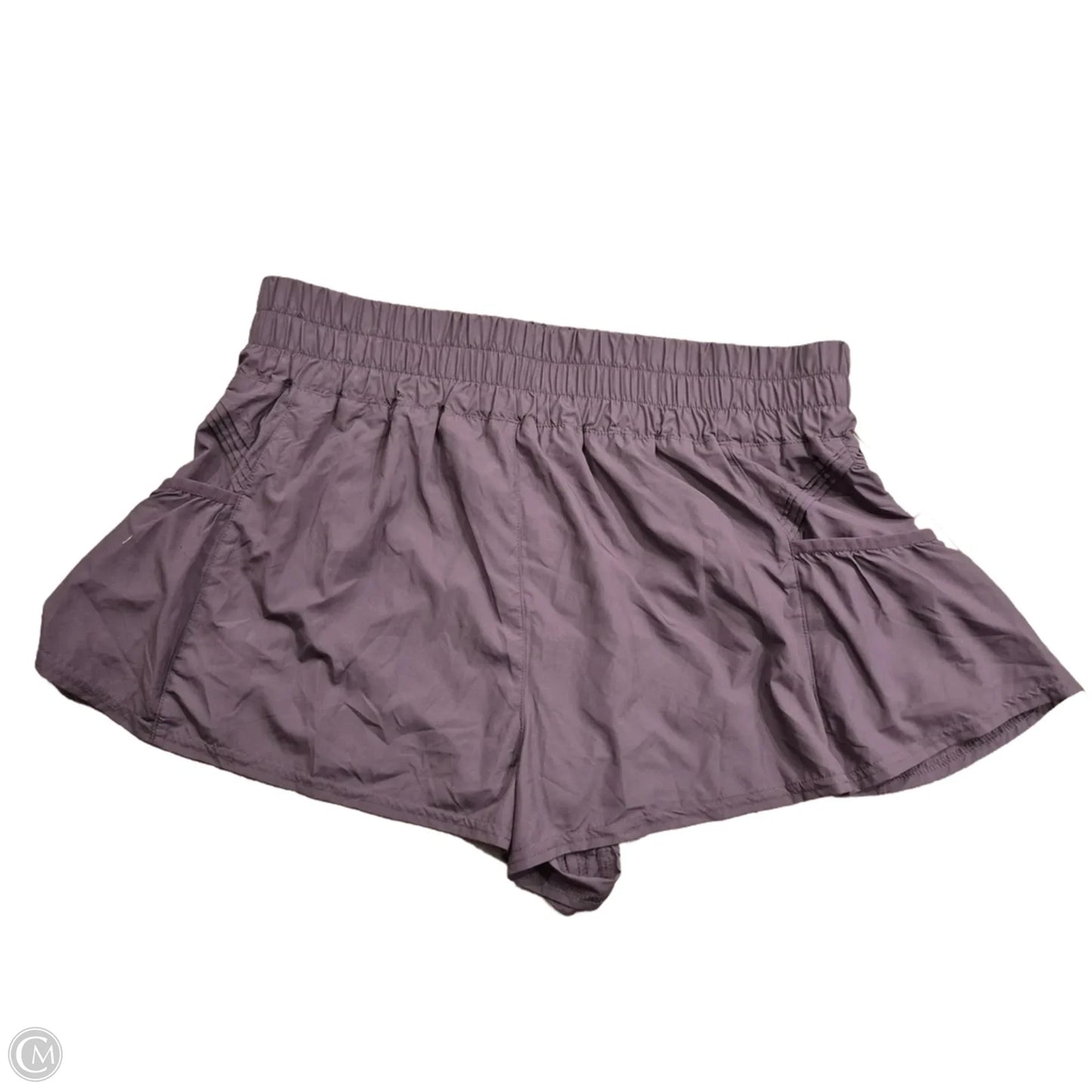 Athletic Shorts By Free People In Purple, Size: Xl
